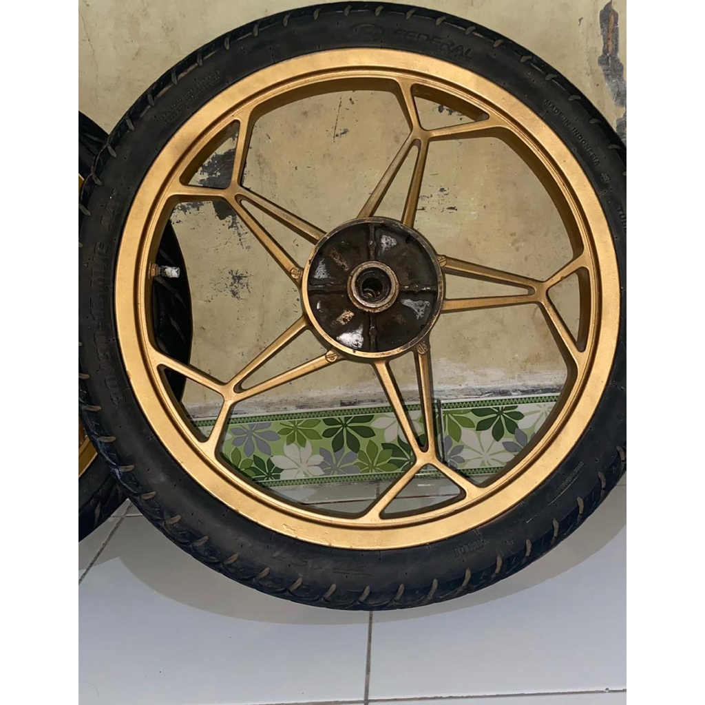 velg kawasaki kaze zone original