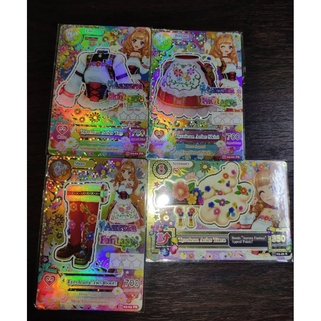 Aikatsu Premium Card Tyrolean Aries Maria Himesato S2V3 Aurora Fantasy