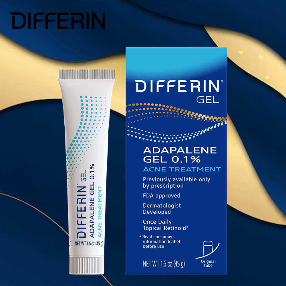 Differin Adapalene Gel 0.1% Acne Treatment 15g