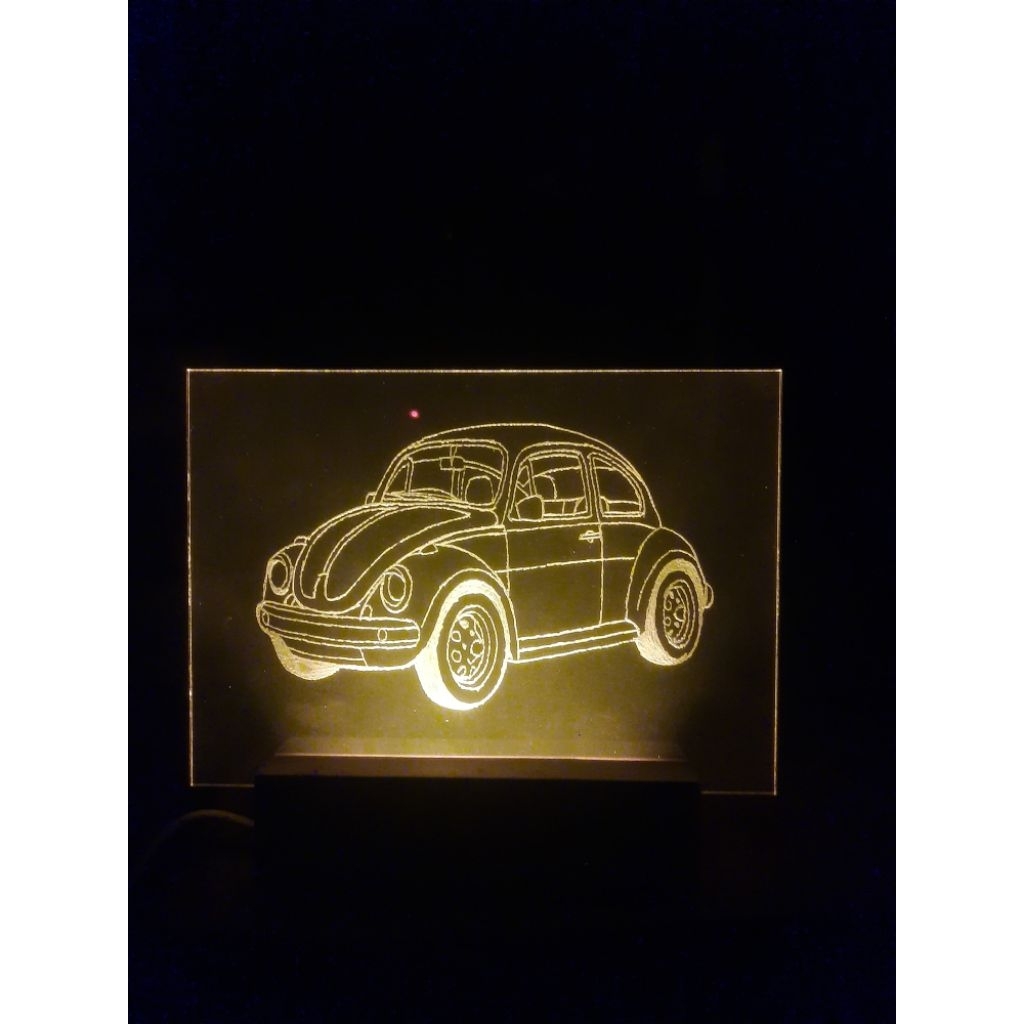 lampu hias akrilik Custom