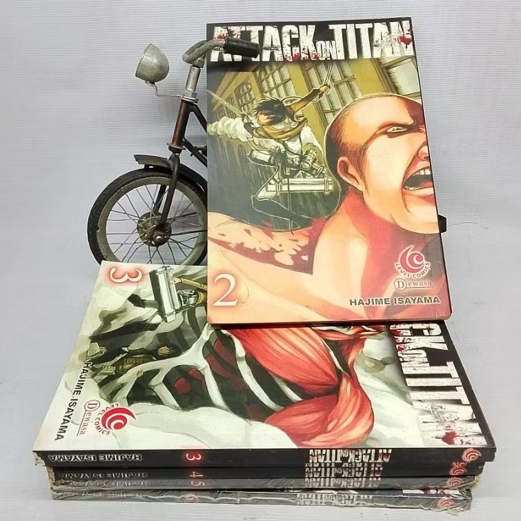 Komik Attack on Titan set 1-6