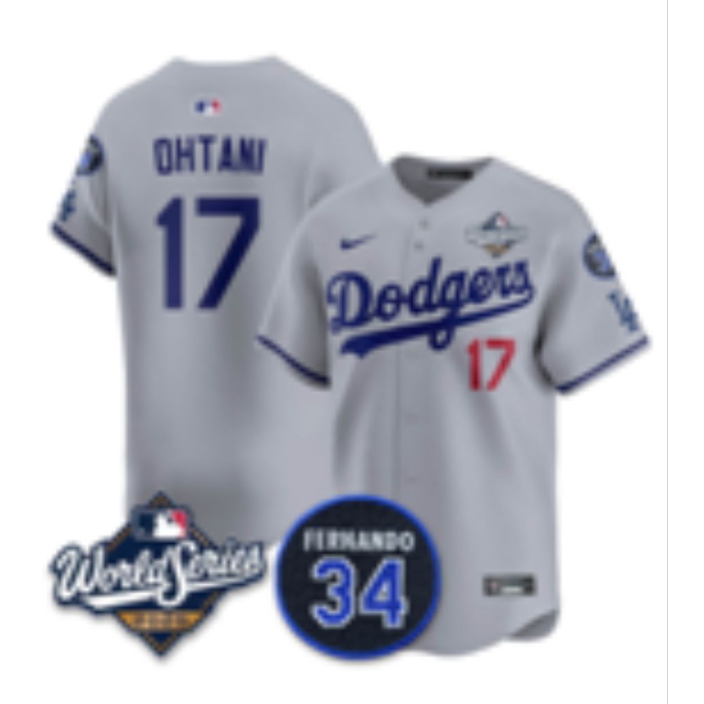 Jersey MLB Los Angeles Dodgers World Series Champions 2025