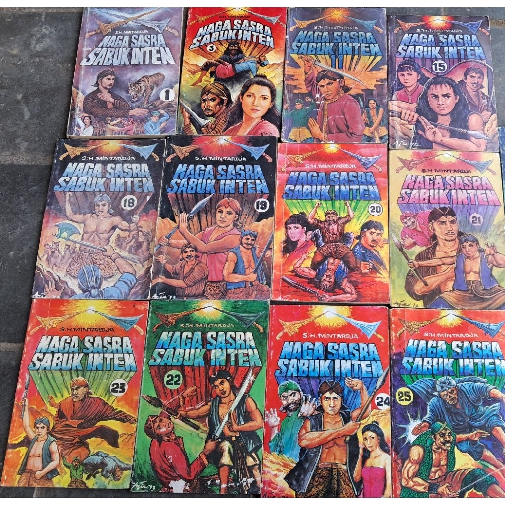 komik Cerita Naga Sasra Sabuk Inten Mintardja jadul