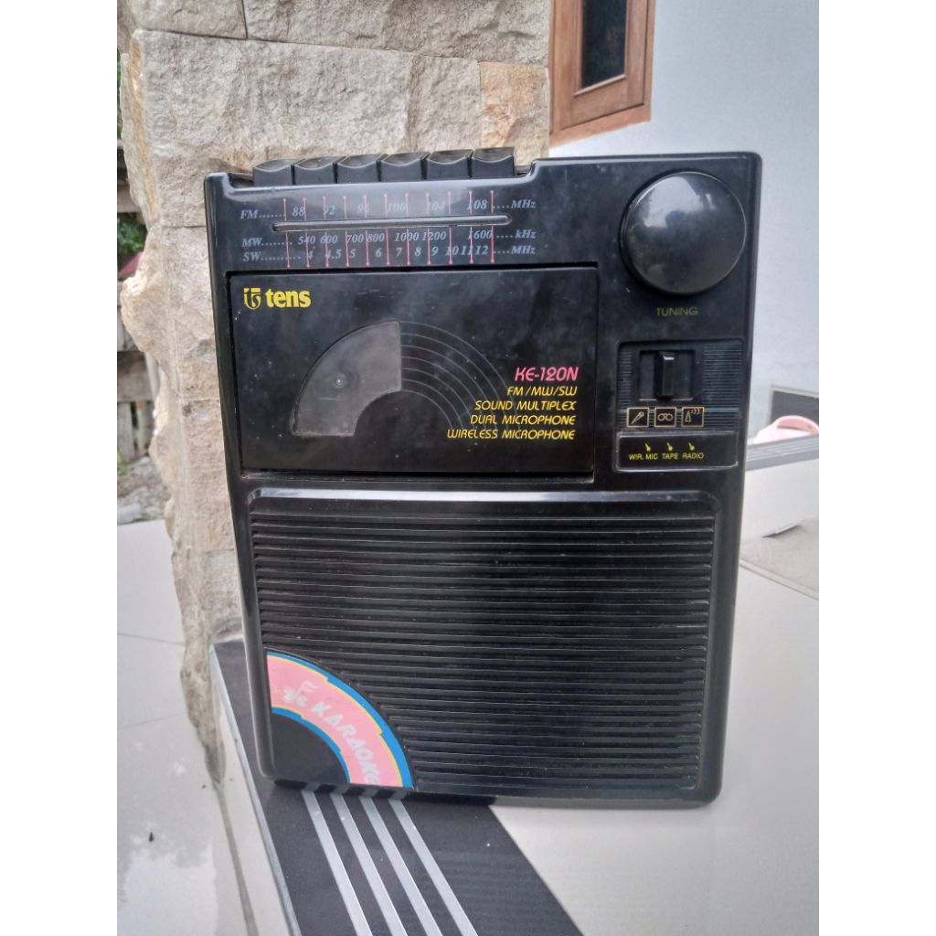 RADIO TAPE TENS KE-120N KARAOKE
