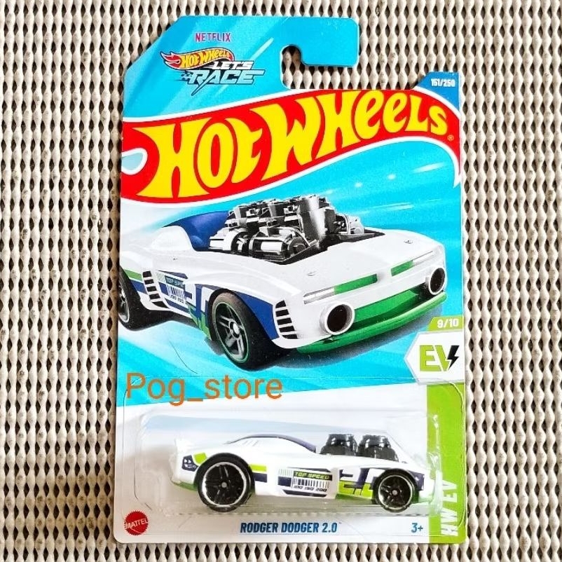 Hot Wheels 2025 - Rodger Dodger 2.0 - White