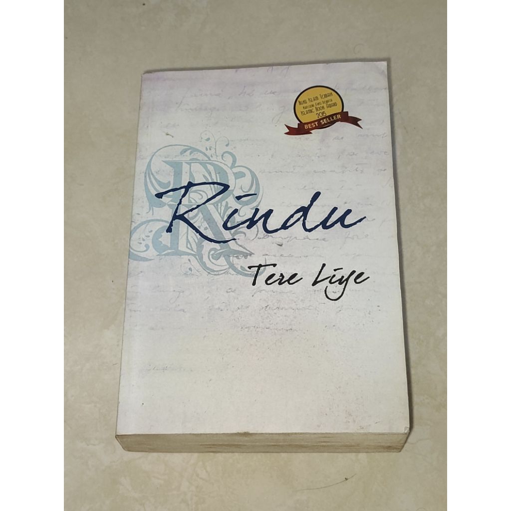Preloved Tere Liye : Rindu