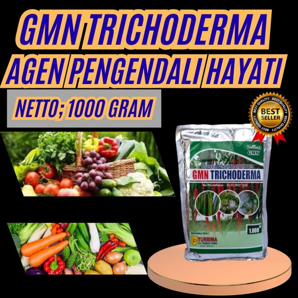 SOLUSI AJAIB  GMN Trichoderma Fungi GMN Trichoderma Gmn Isi 1kg