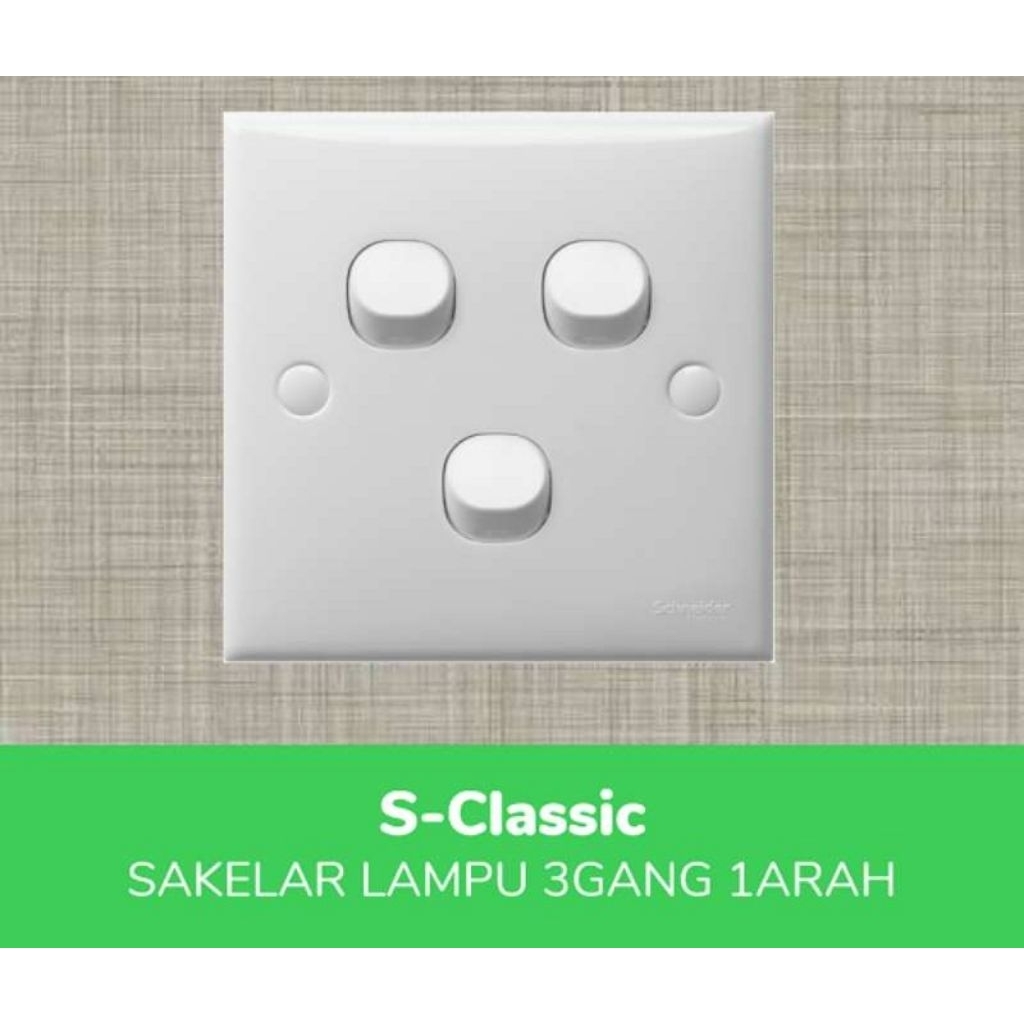 Saklar Clipsal Triple Saklar Schneider Clipsal Triple Saklar Classic Schneider Triple Saklar Schneid