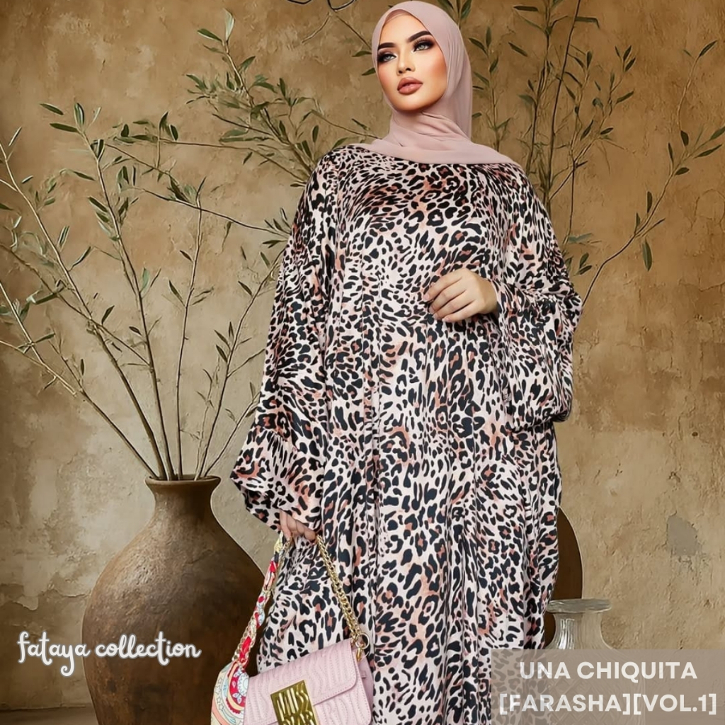 Fataya Collection UNA CHIQUITA Abaya Farasha - Kain Silk