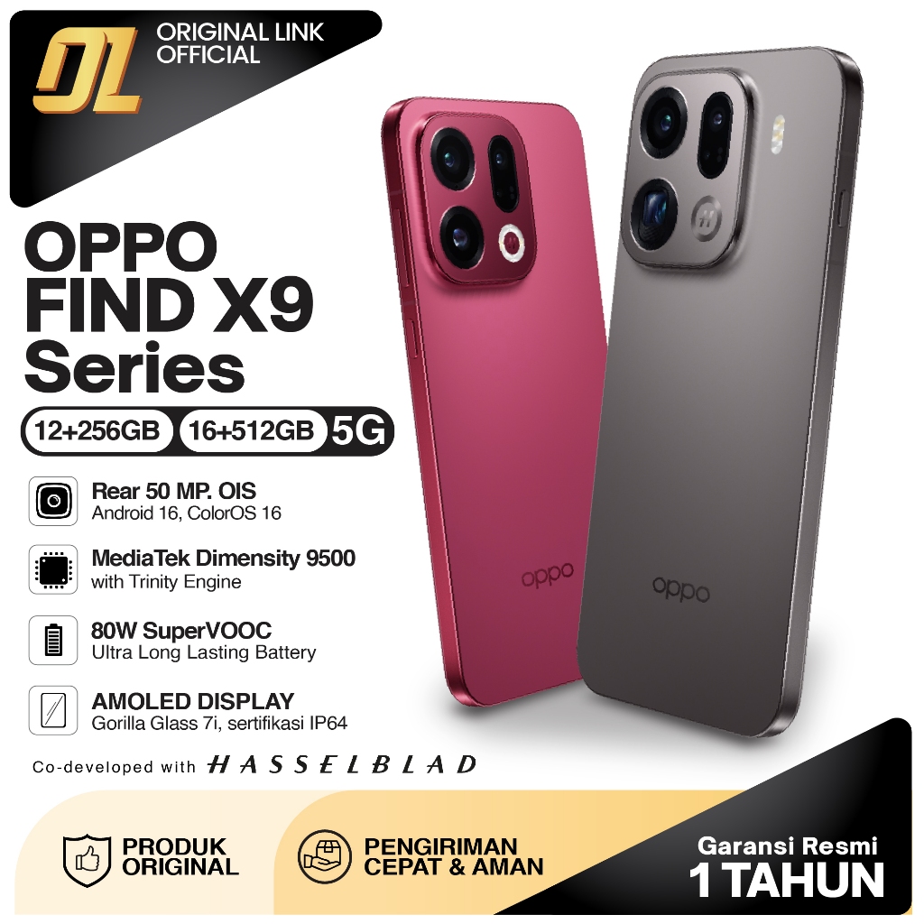 OPPO Find X9 Pro 5G 12/256 16/512 GB RAM 12GB 16GB 256GB 512GB Smartphone Original