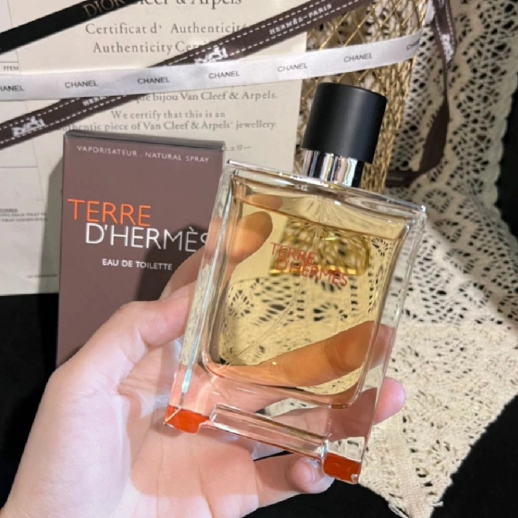 [100% ORIGINAL] Hermes Parfum Terre D Hermes 100ml Eau De Toilette EDT utk Cowok Pria Men tahan lama