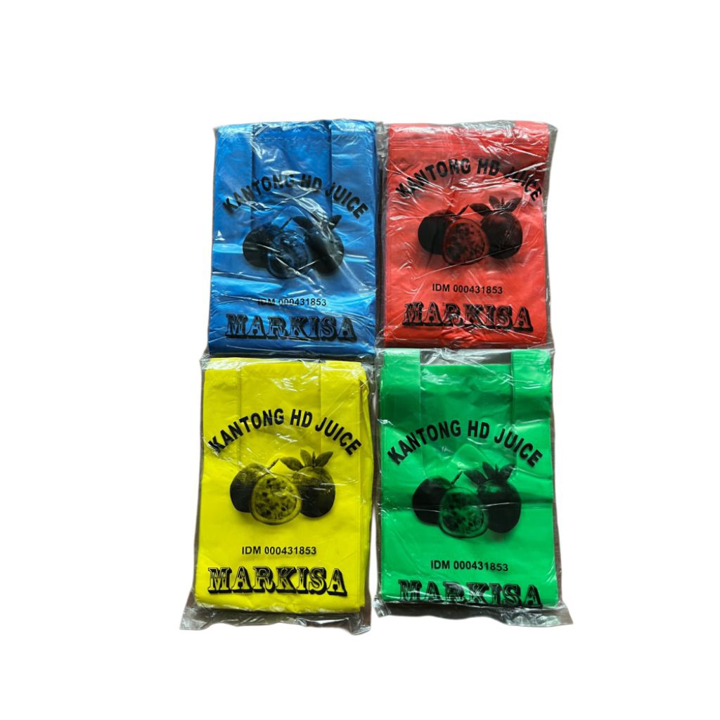 Plastik Gelas Merek Markisa Warna Warni | Plastik Cup Minuman