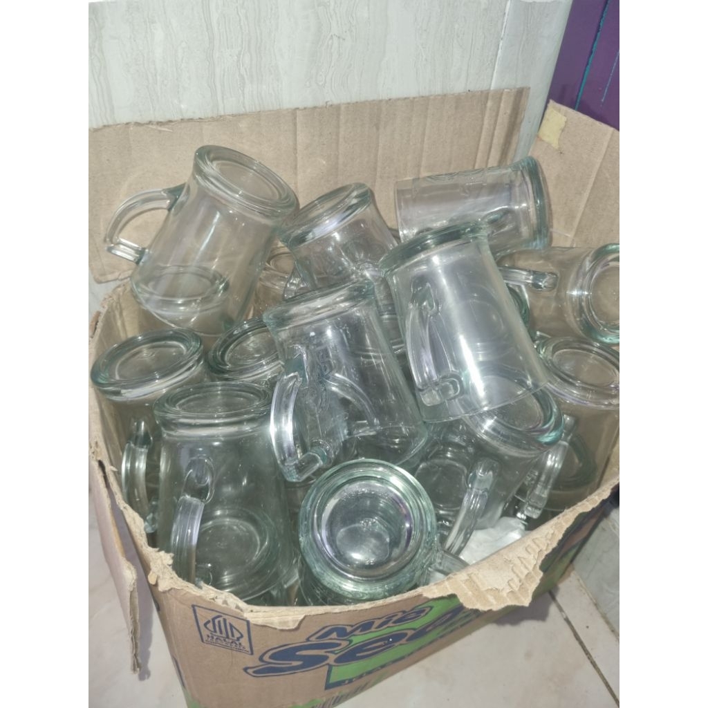 Gelas TopKopi Baru Gelas Warung Gelas POLOS