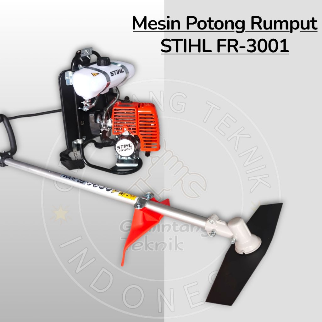 Mesin Potong Rumput STIHL FR3001 Lengkap / Mesin Potong Rumput Gendong 2 Tak STIHL FR3001