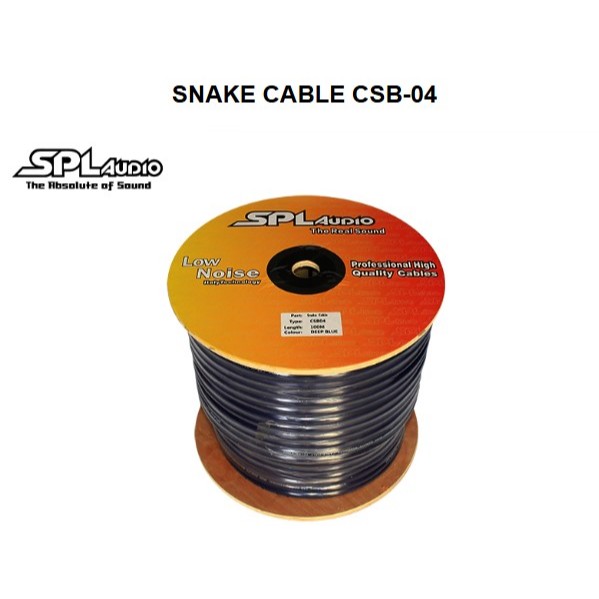 Kabel Snake SPL Audio CSB-04 100 Meter Blue