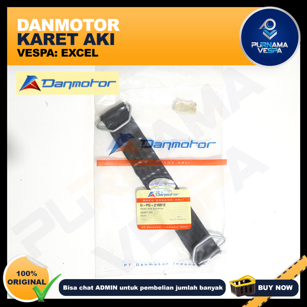 Karet Aki Vespa / Sabuk Aki Vespa Excel, Exclusive/PX Danmotor