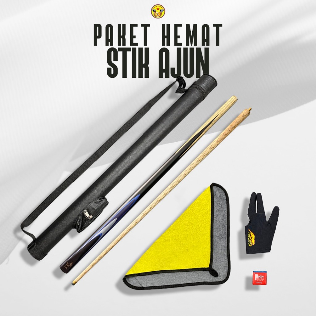 Paket Stick ajun - Paket Stick Billiard - Stick Billiard - Billiard