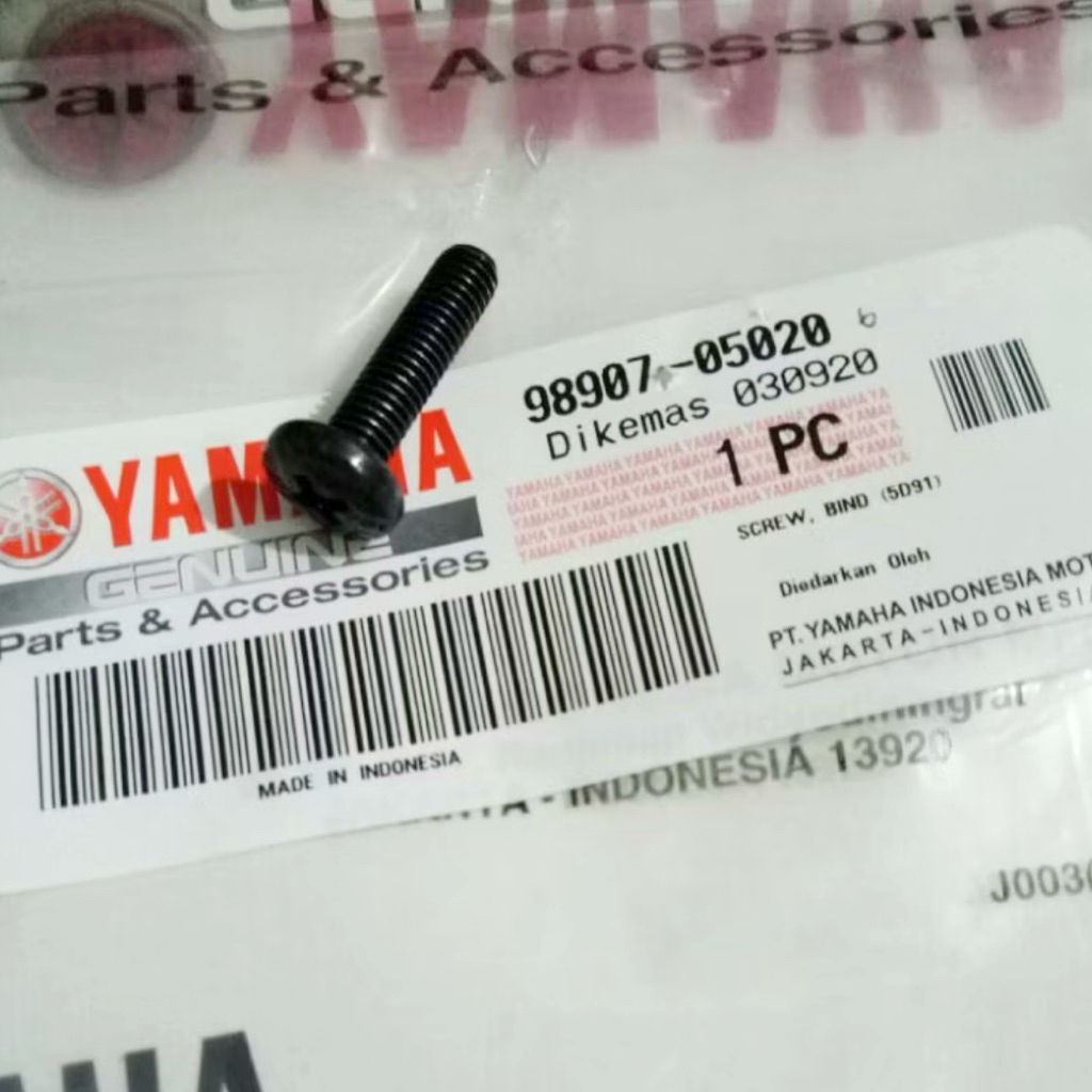 Baut Visor Vixion 98907-05020 ORI YAMAHA