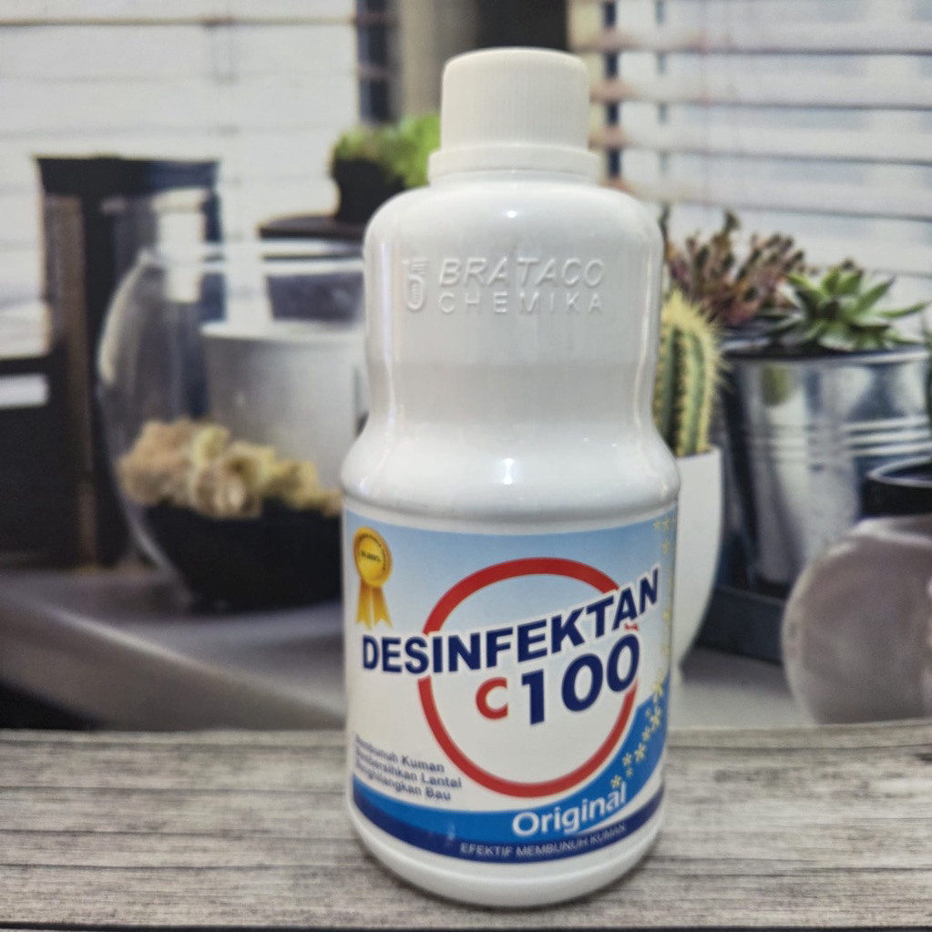 Desinfektan C-100 isi 1000ml - Kualitas Top PT Brataco