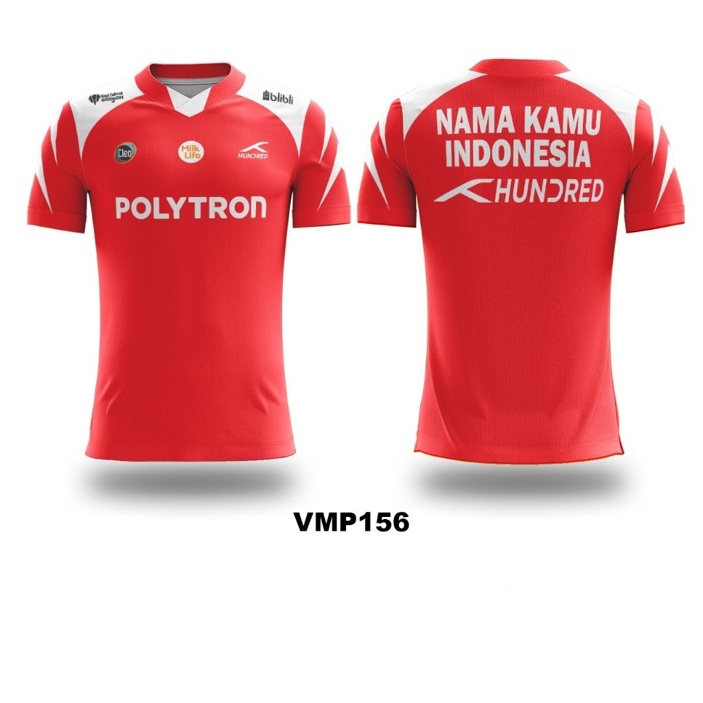 Kaos Jersey Badminton Bulutangkis PB DJARUM 2025 Custom Full Printing VMP156