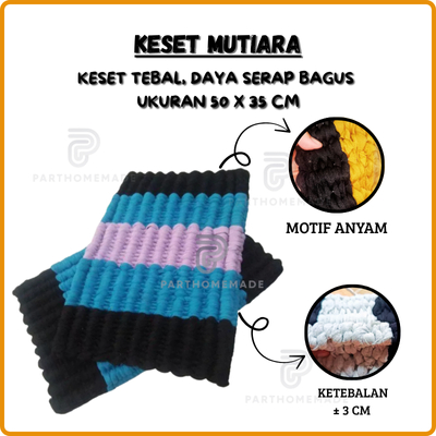 Keset Kain Anyam Keset Mutiara Keset Kaki Kain Keset Anyaman Kain