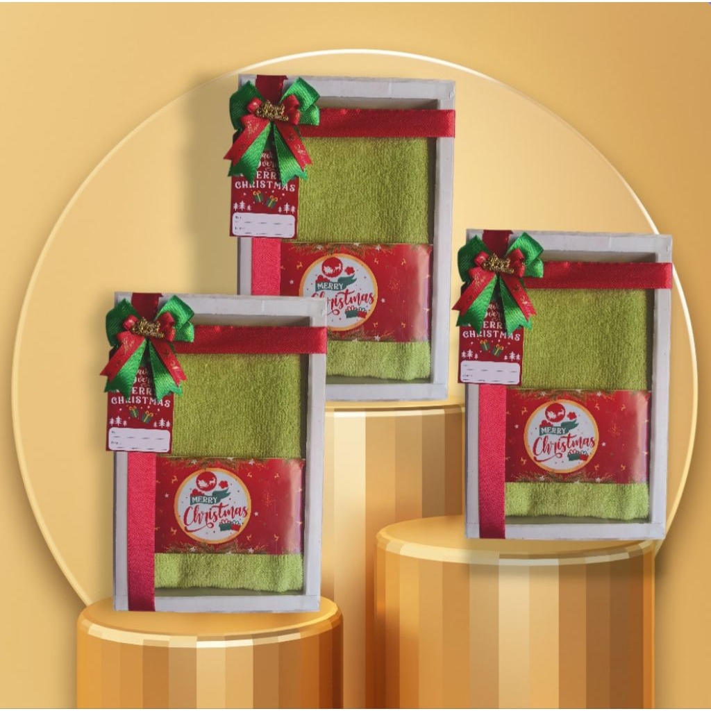 Handuk natal / souvenir natal