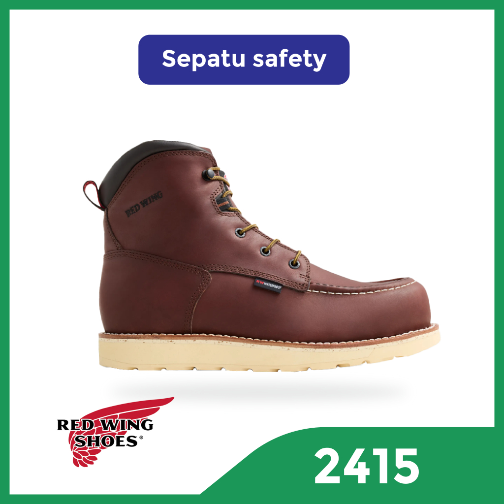 REDWING 2415 - SEPATU SAFETY REDWING - REDWING SAFETY SHOES - Traction Tred