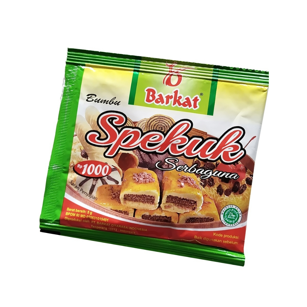 BUMBU SPEKUK Serbaguna Barkat - 5g | Rempah Kue Serbaguna Khas Minang Asli Padang