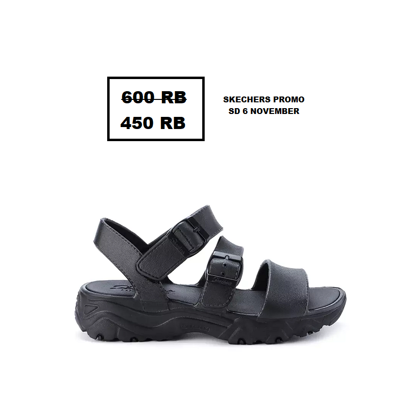 Sandal skechers Wanita women original 100% D LITES 2.0