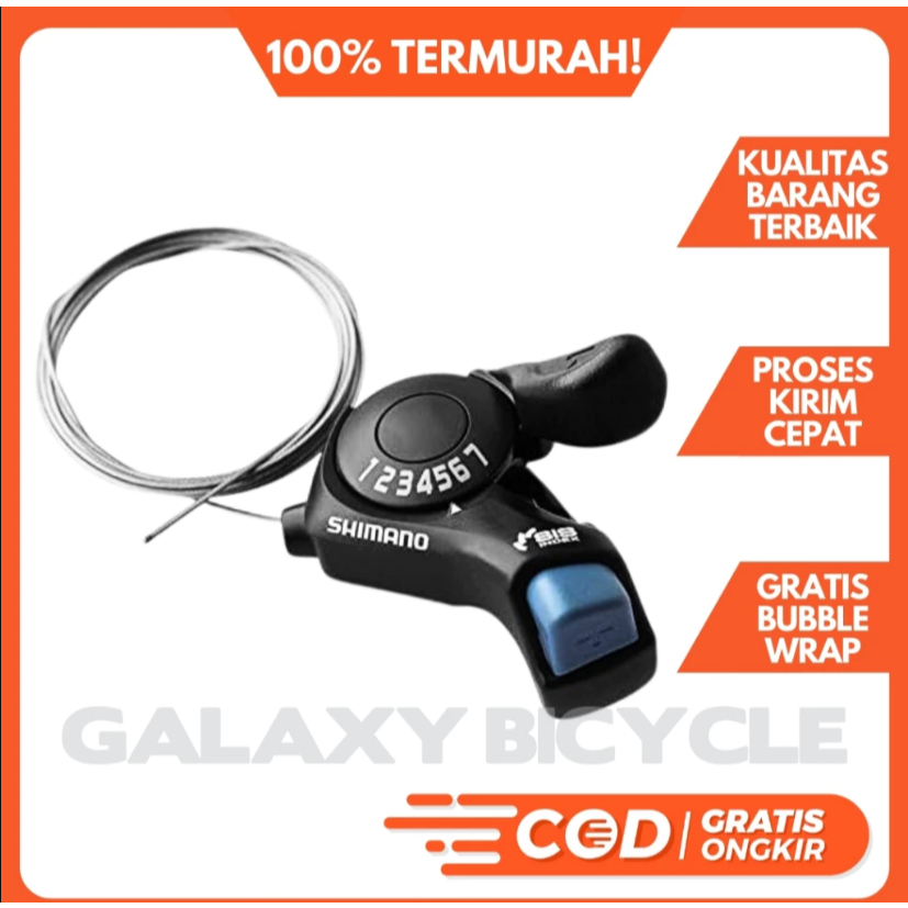 Shimano TX30 7 Speed Shifter For MTB Folding