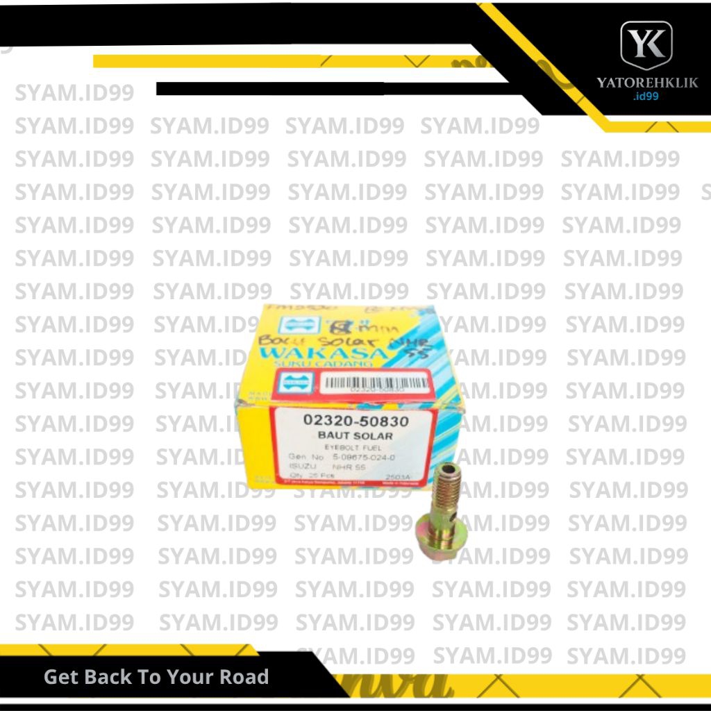 Baut Solar / Eyebolt Fuel Isuzu Elf NHR55 – Wakasa Original 02320-50830