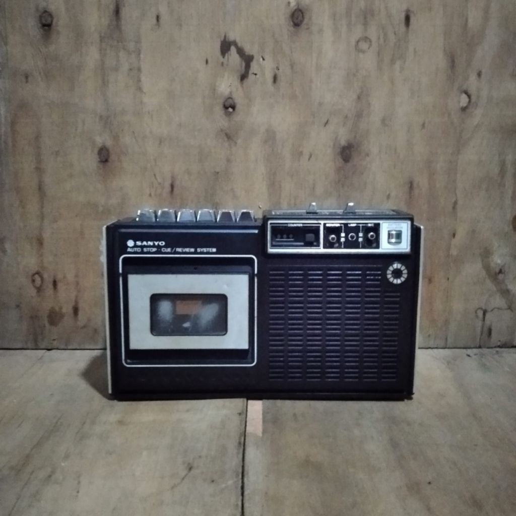 Tape merk Sanyo jadul vintage antik lawas kunk