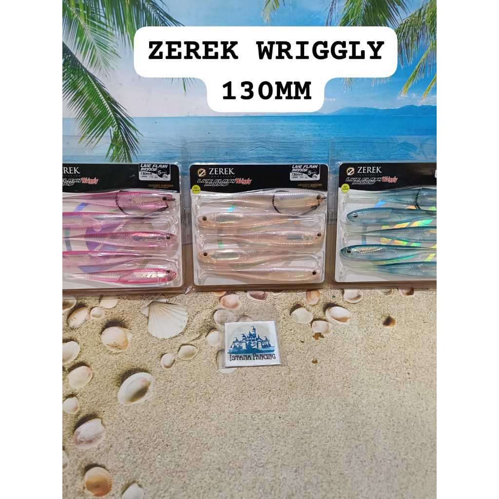 ZEREK LIVE FLASH MINNOW WRIGGLY 110mm & 130mm