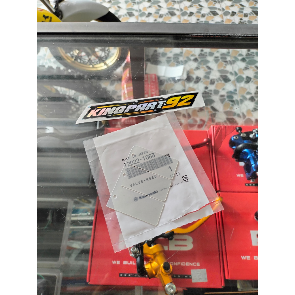 VALVE LIDAH DAUN MEMBRAN RACING KX 125 NINJA 150 R RL M C SS RR OLD NEW ZX CBU ORI KAWASAKI JAPAN
