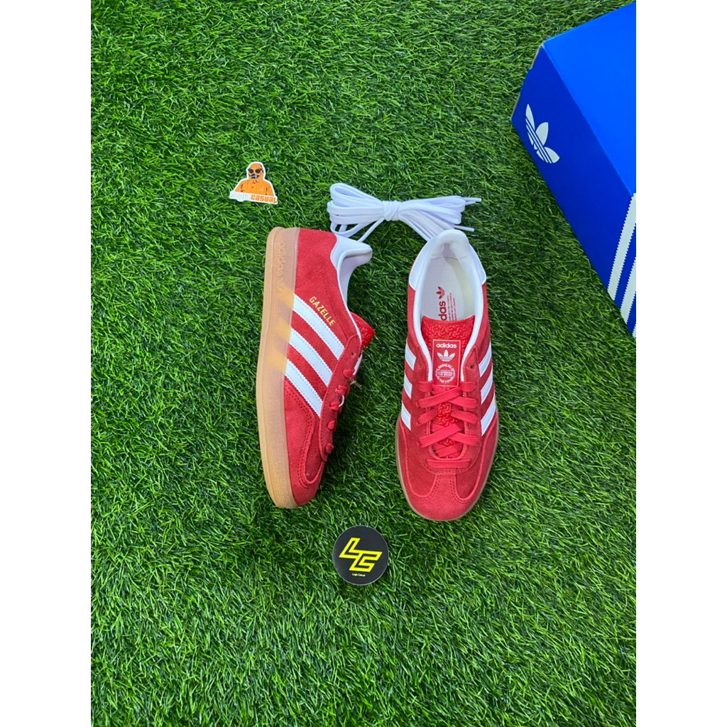 ADIDAS GAZELLE INDOOR RED WHITE