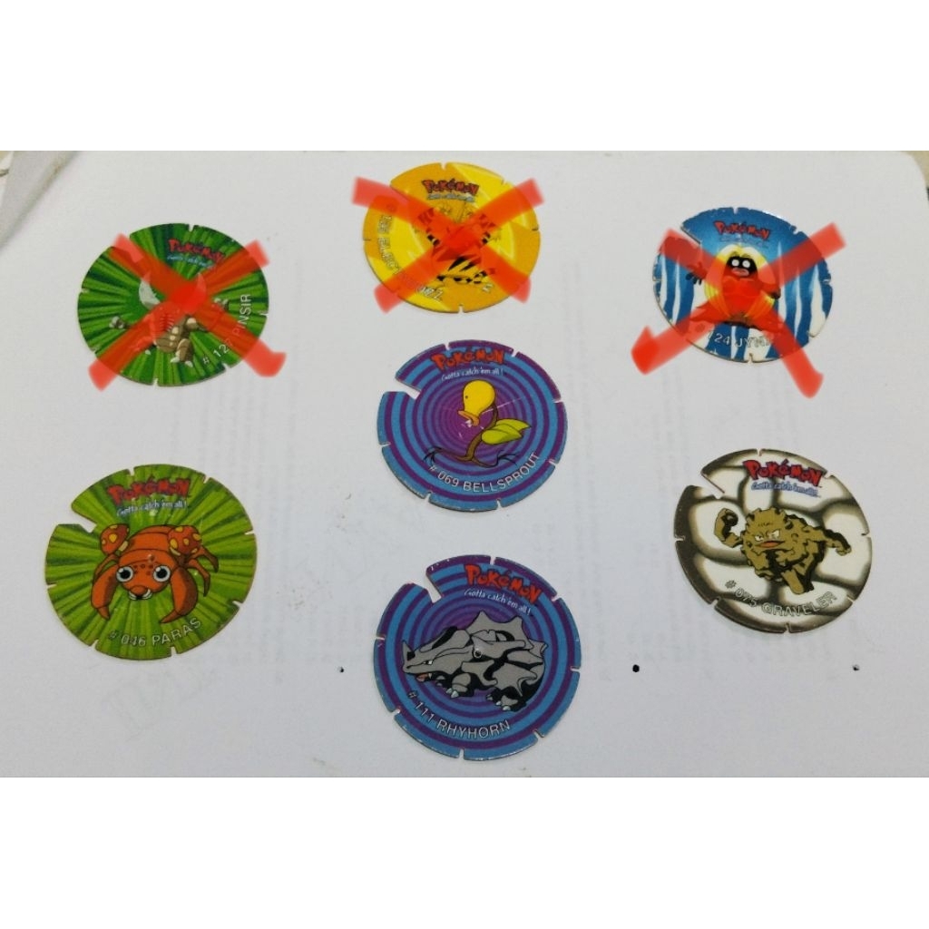 SPIN POKEMON TAZOS 2001 - MEDALION POKEMON LANGKA