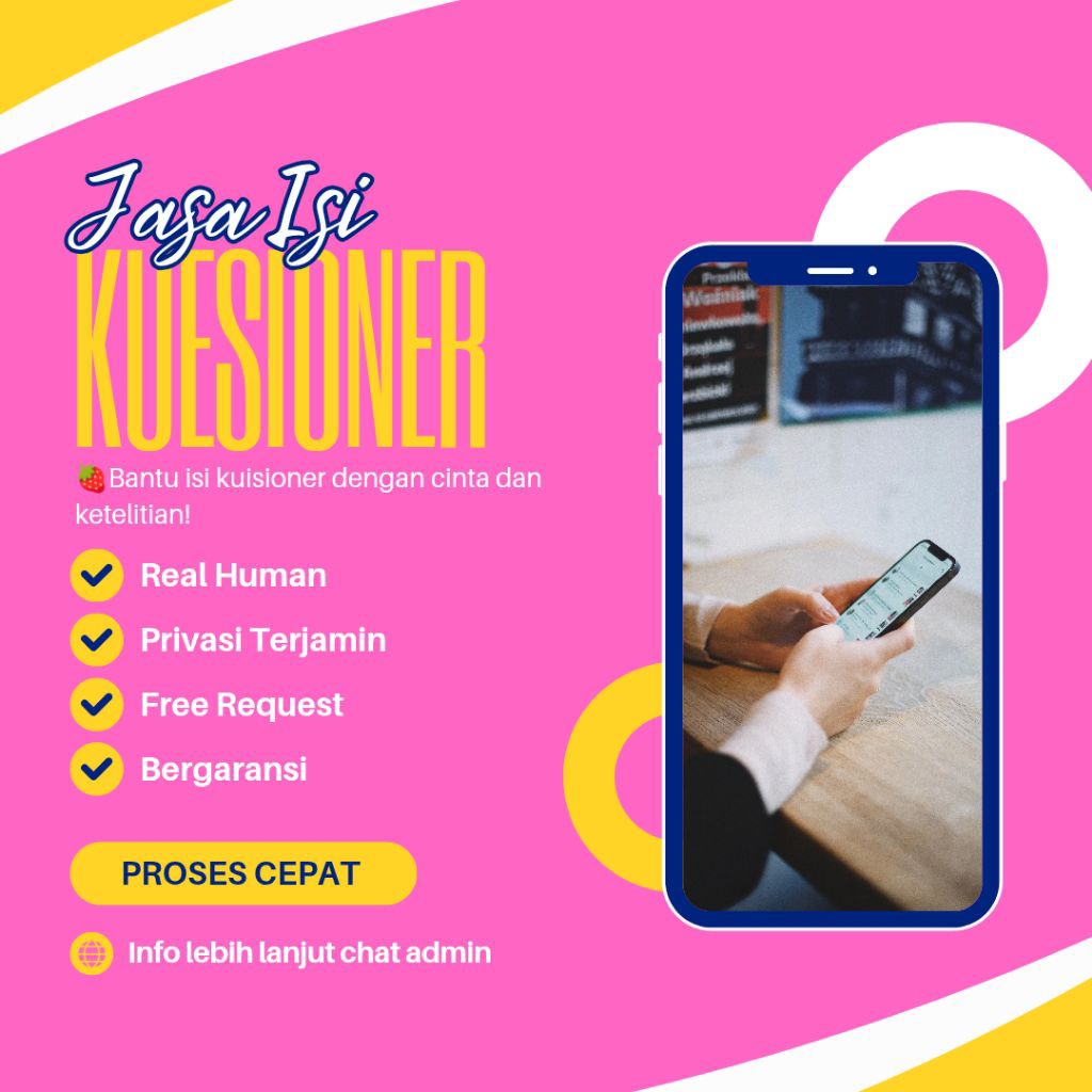 Jasa Isi Kuesioner Penelitian | KUESIONER SKALA ONLY