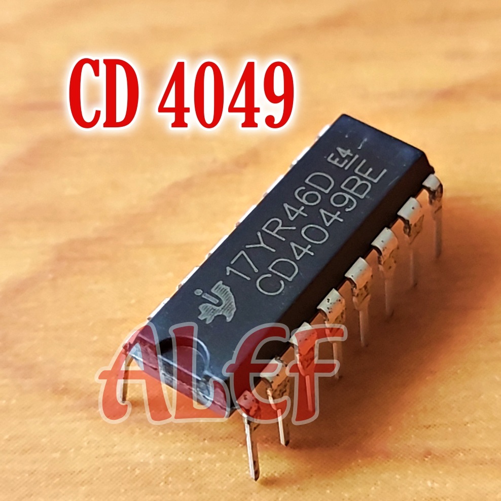 ic CD4049BE cd 4049 dip
