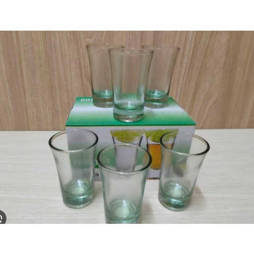 ZAMMIA- GELAS SLOKI SG-03F/ GELAS MINI SLOKI/ GELAS 6 PCS/ GELAS 30ML