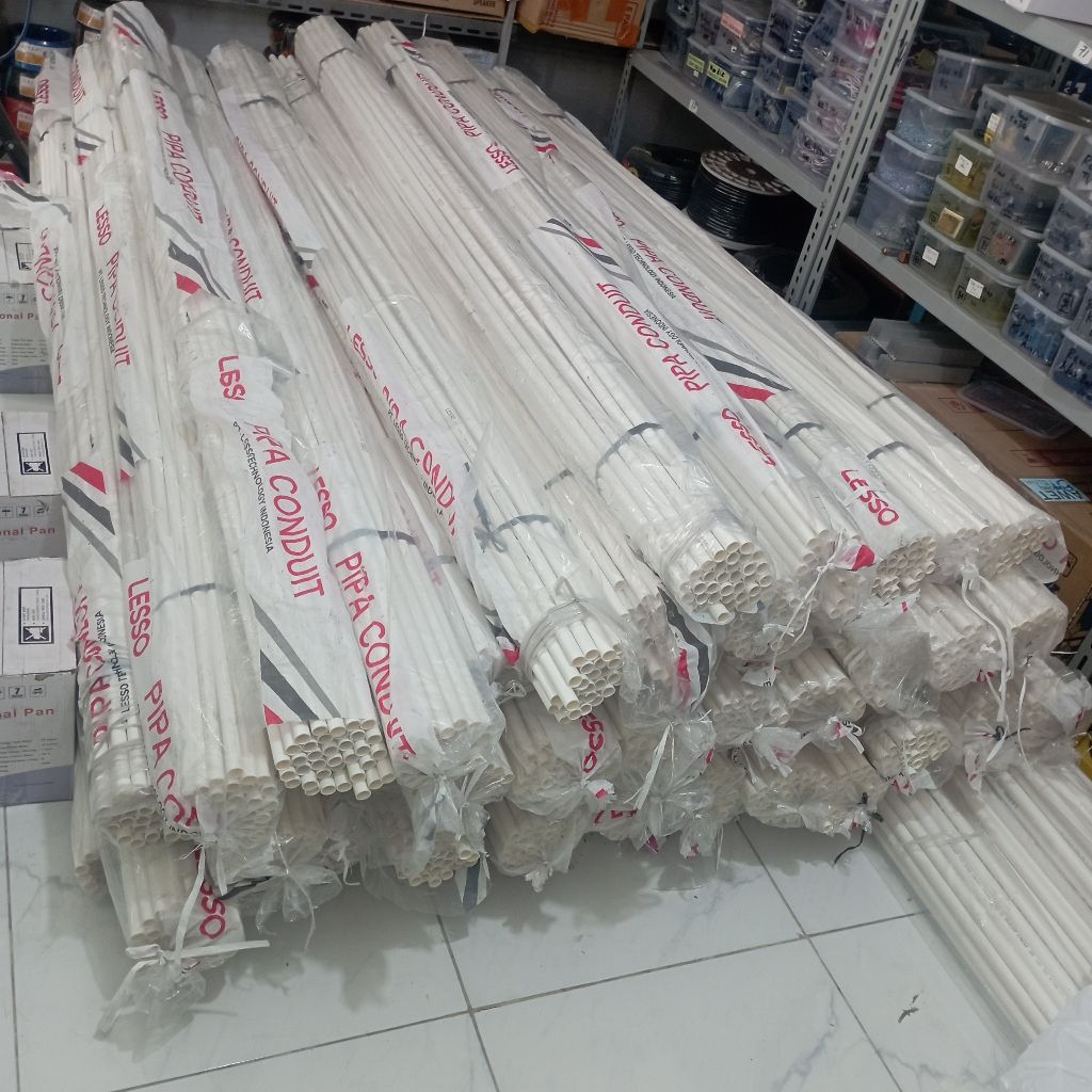 PRALON LISTRIK 5/8 SUPER TEBAL LESSO PIPA LISTRIK MUDAH DI BENDING