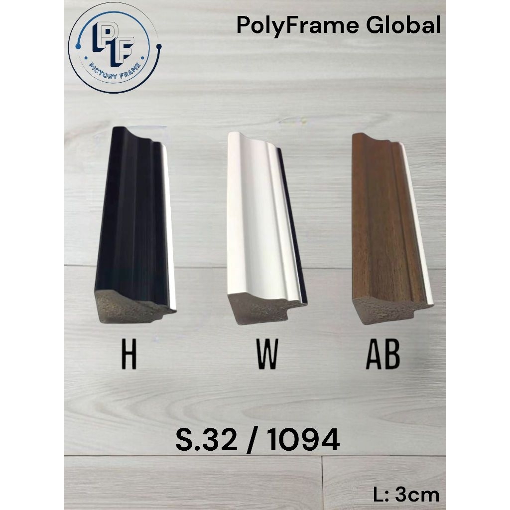 Batangan Bingkai Minimalis S.32/1094 (PolyFrame)
