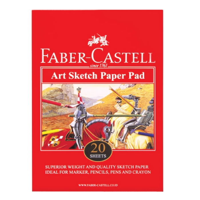 Faber Castell Drawing Book A5 - 20Lembar / Buku Gambar / Drawing Book A5