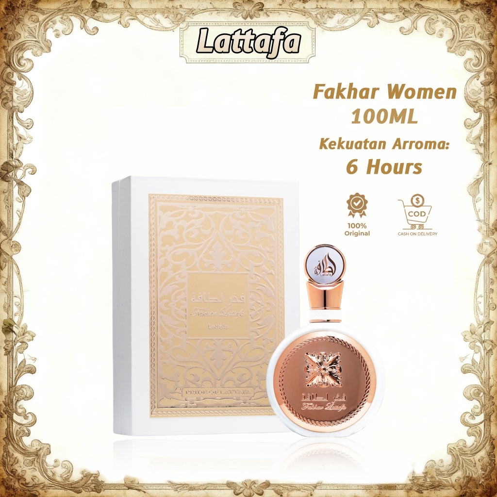 Lattafa Fakhar Women Parfum 100ML/ Lattafa Fakhar Women Eau de Parfum Spray/ Lattafa Fakhar Women Pa