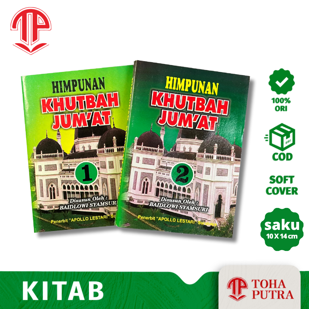 BUKU KUMPULAN HIMPUNAN KHUTBAH JUMAT 2 JILID UKURAN SAKU ( APOLLO )