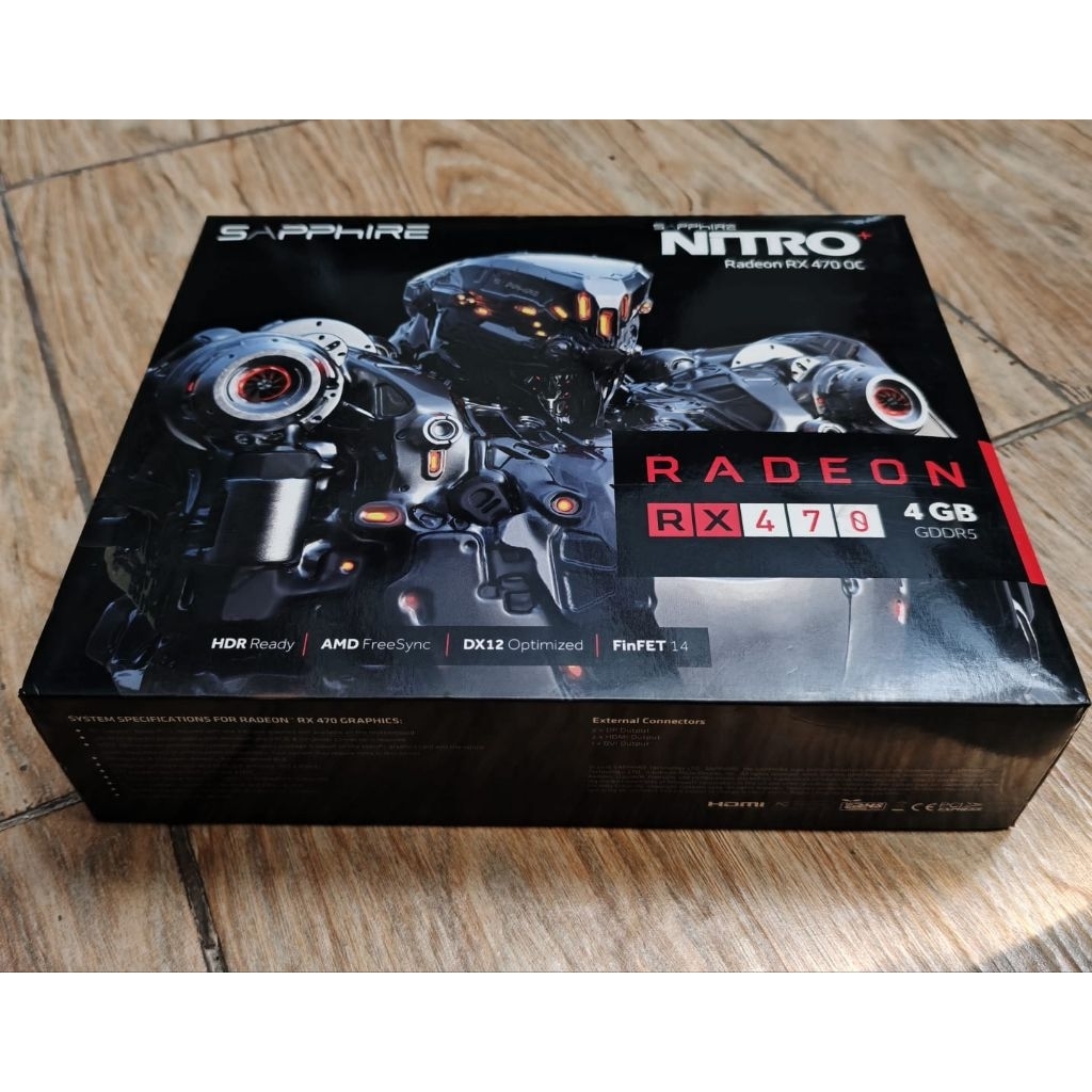 VGA Sapphire Nitro+ RX 470 4GB DDR5