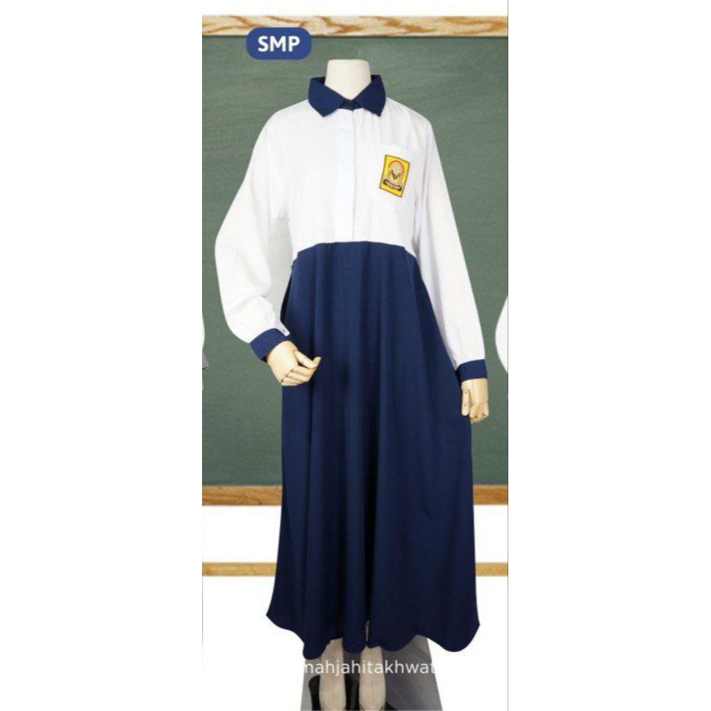SERAGAM SMP BIRU PUTIH