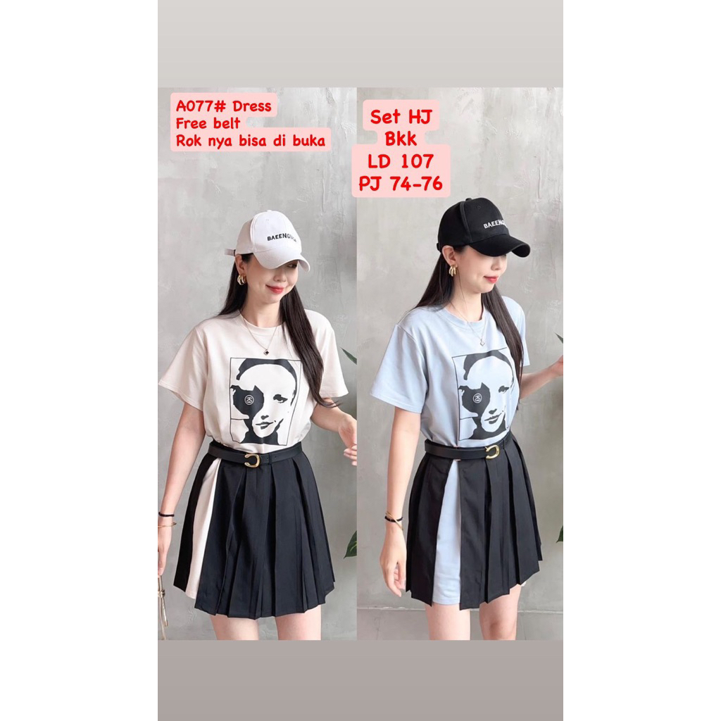 Dress HJ #A077 IMPORT BKK