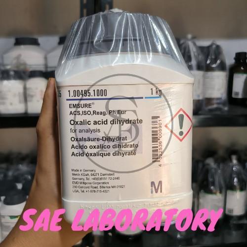 REPACK/ECER OXALIC ACID DIHYDRATE / ASAM OKSALAT MERCK 1.00495.1000 MERCK 100495 1GR