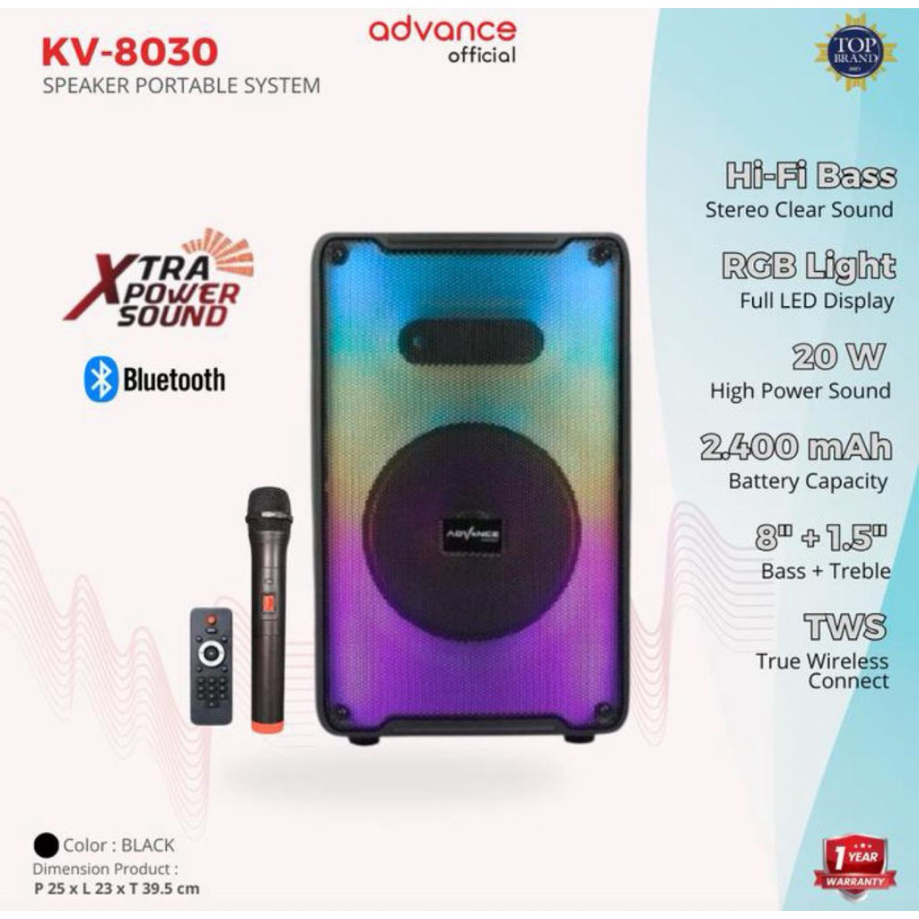 ADVANCE SPEAKER KV8030