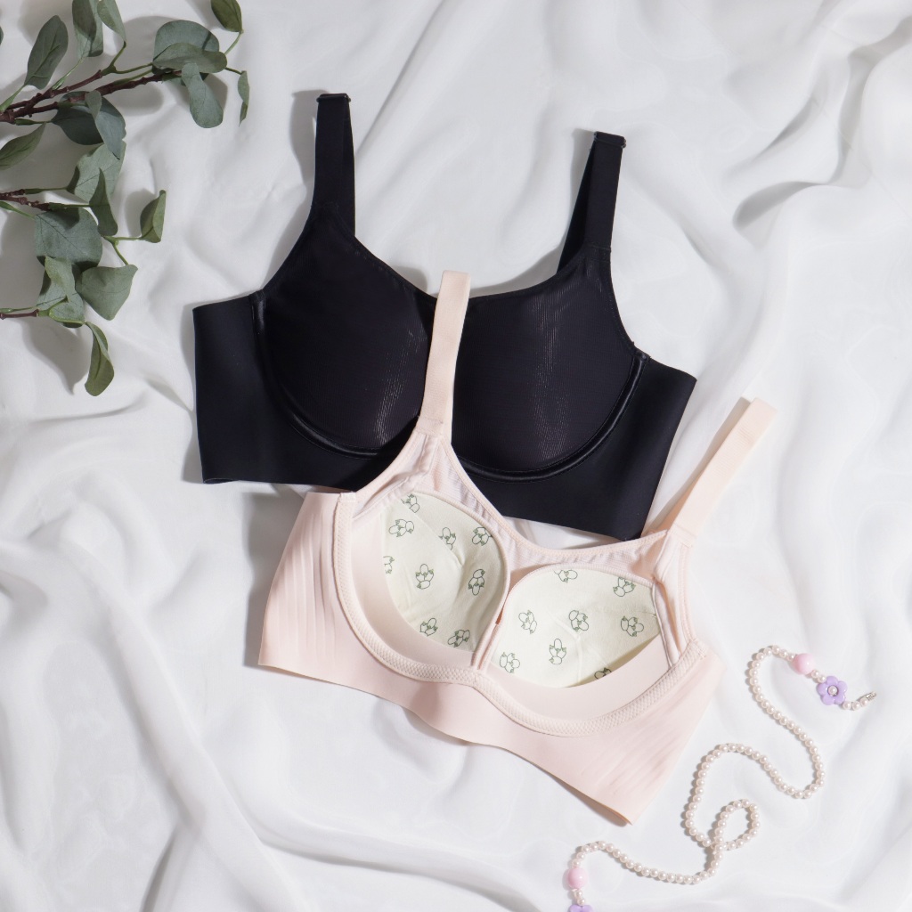 Agata Bra by Fiori // Push up bra // Bra tanpa kawat // Bra fiori